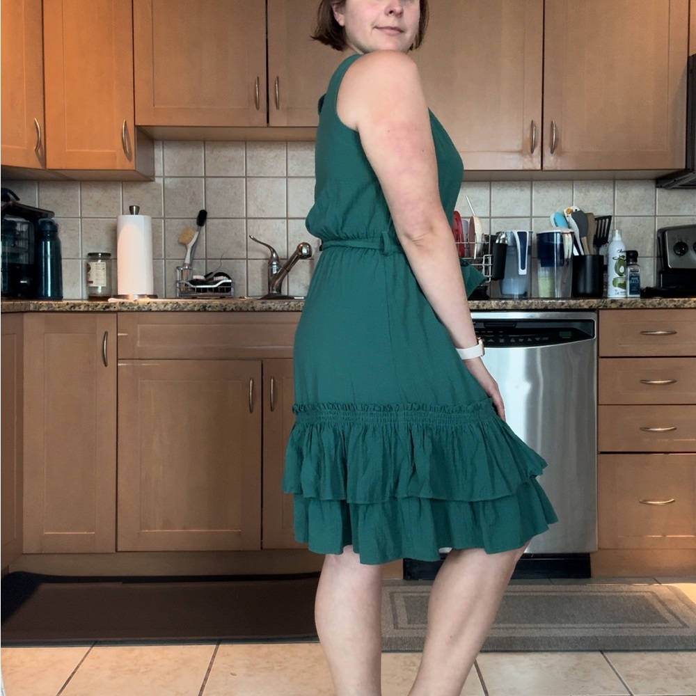 Calvin Klein Ruffle Dress - Picture 5 of 5